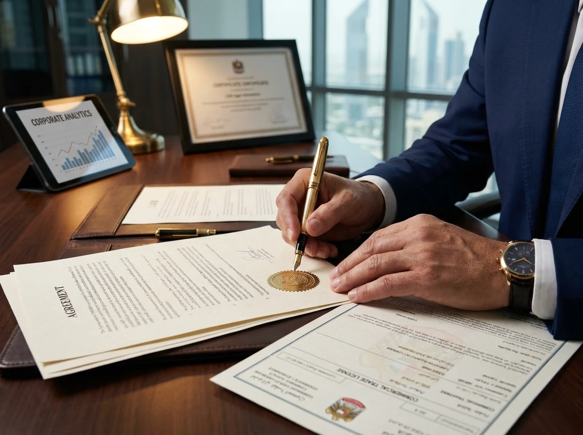 Official legal documentation and attestation