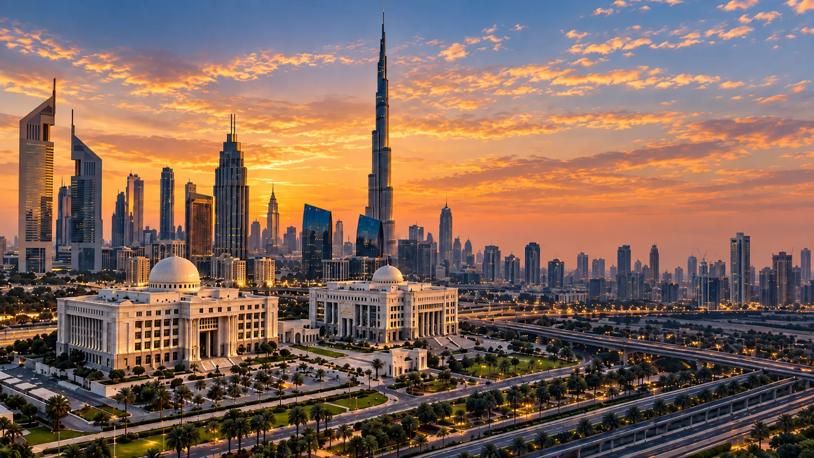 UAE Architectural Skyline